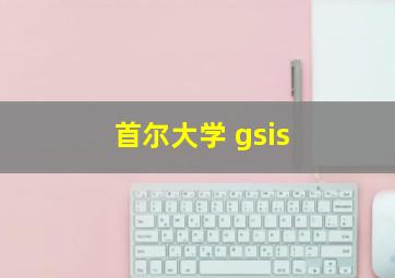 首尔大学 gsis